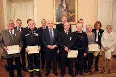 Remise des médailles or et argent à Carcassonne