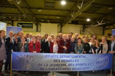 CÉRÉMONIE DE REMISE DES MÉDAILLES,  des Promotions du 1er janvier et 14 juillet 2019, dans les Ardennes.