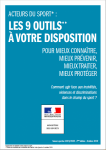 Prévention des violences et des discriminations dans le sport.