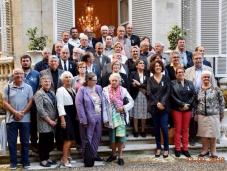 Remise de médailles au CD80