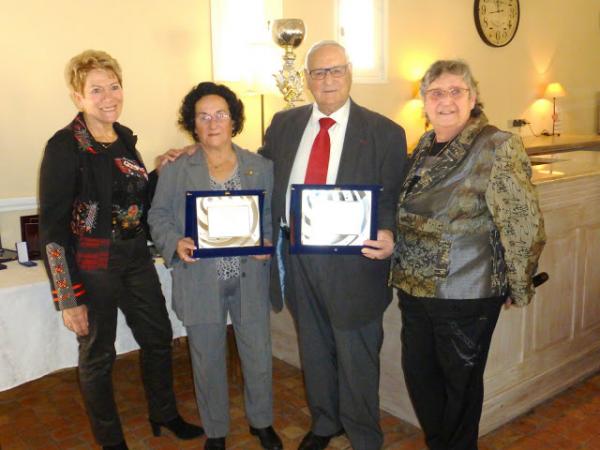 Mise à l'honneur de 2 membres du comité régional (Languedoc-Roussillon)