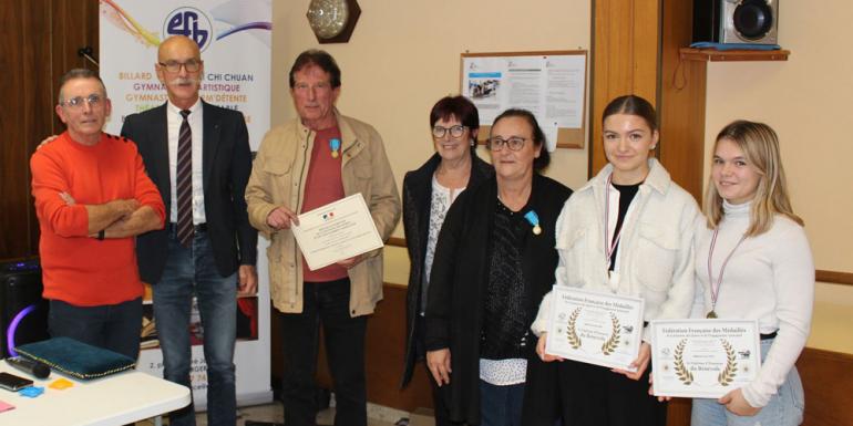 Remise de médailles et trophées du bénévolat à Bergerac le 10 novembre 2022