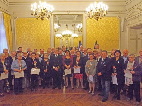 Remise des Médailles Ministérielles (Saône et Loire)